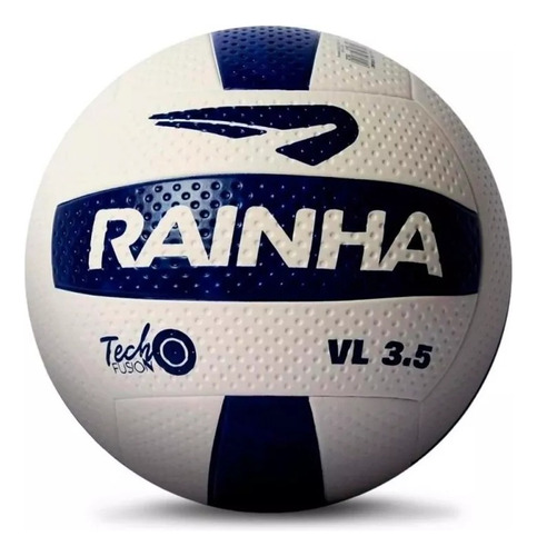 Bola Volei Oficial Rainha 3.5 Amarela Azul Quadra 