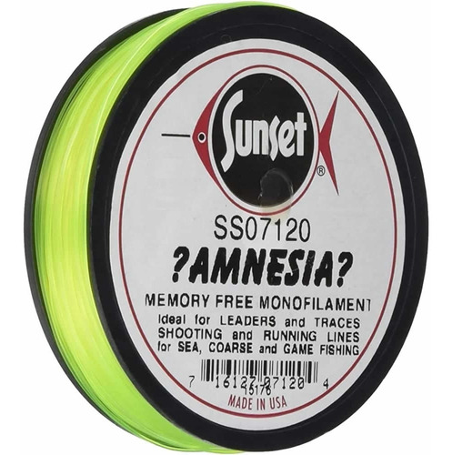 Nylon Amnesia Baja Memoria Brazolada Suturas 0,34mm Pejerrey