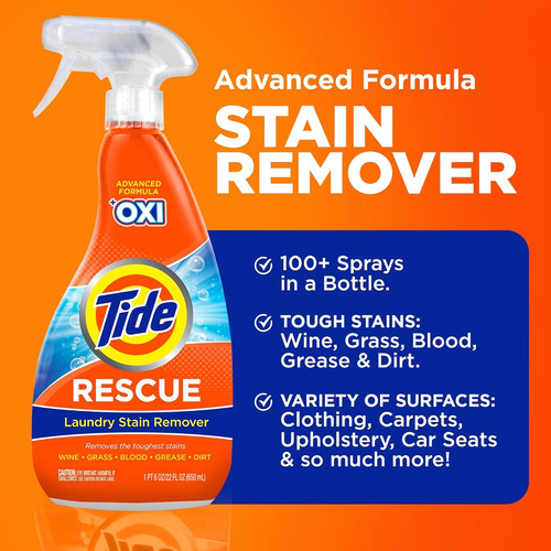 Pack 2 Spray Quitamanchas Tide Avanzado Con Oxi Clean