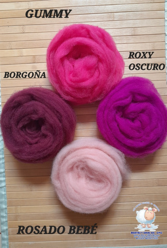 Imagen 5 de 10 de Neddle Felting -fieltro De Oveja !! Vellon Xxl