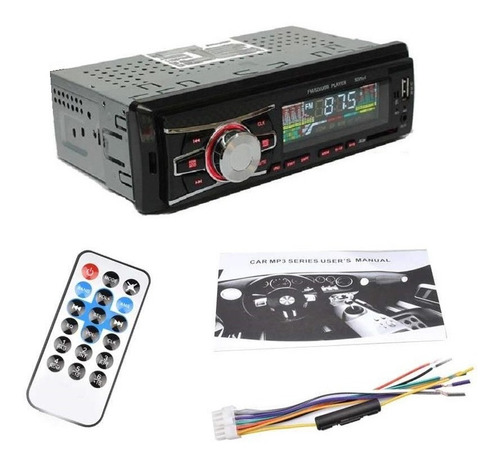 Radio Auto 1 Din Bluetooth Usb Mp3 Microsd Aux Fm