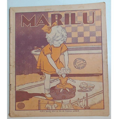 Historieta Marilu 123 Año Iii Fecha 11 De Julio 1937