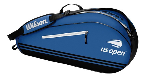 Morral Raquetero Bolso Tenis Wilson Us Open Funda Forro 3pk