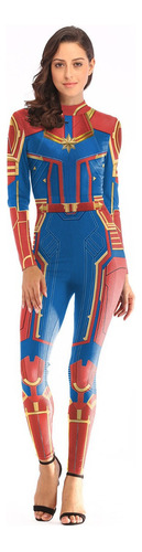 Disfraz Cosplay Vengadores Capitán Marvel