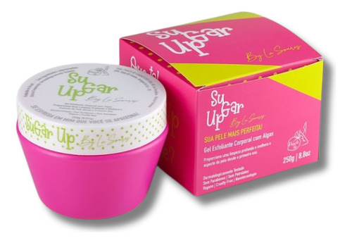 Peach Up Sugar Up Gel Esfoliante Corporal Com Algas 250g