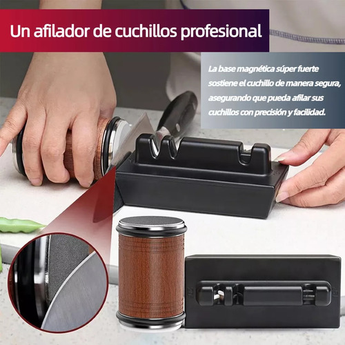 Cuchillo De Cocina Occidental, Afilador De Rodillo Magnética