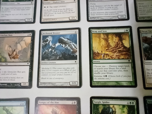 Magic The Gathering Lote De 18 Cartas Mtg Darksteel Del 2004 (Usado)