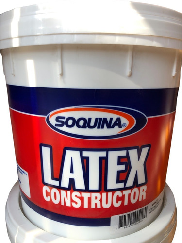 Tineta Latex Al Agua Blanco Constructor Soquina Flb