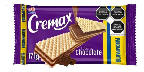 Galletas Gamesa Cremax Tipo Wafer Relleno Sabor Chocolate 17