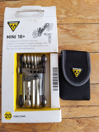 Multiherramienta Topeak Mini18+ Gris