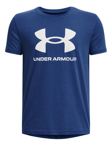 Remera Under Armour Sportstyle Logo Ss Para Niño