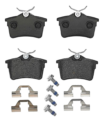 Set-4 Balatas Traseras Peugeot Partner 1.6l L4 15/19 Brembo