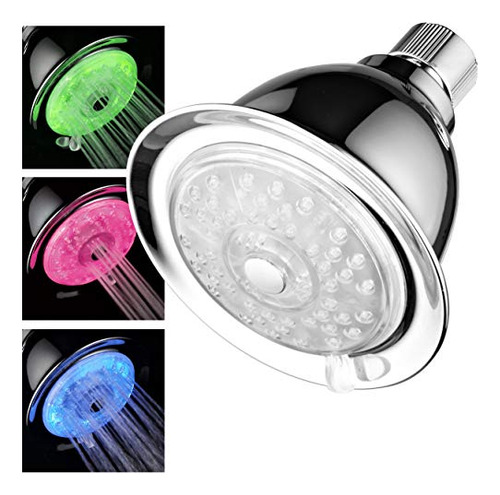 Cabezal De Ducha Led Luminex Powerspa 7 Colores