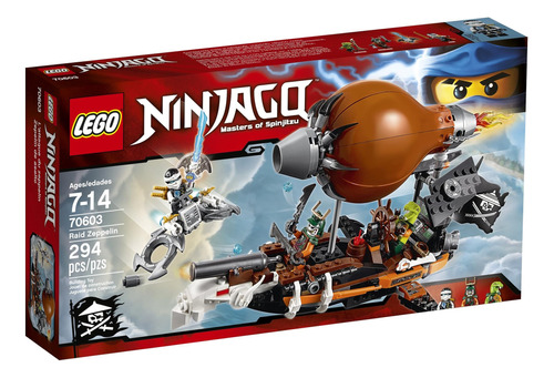 Set Juguete De Construcción Lego Ninjago Raid Zeppelin 70603