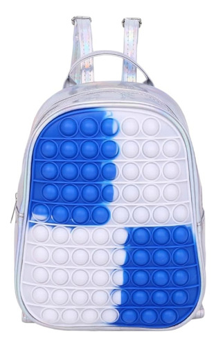 Mochila Escolar Con Pop It Real Para Niños