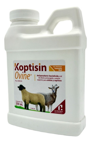 Desparasitante Koptisin Ovine Oral Ovinos Y Caprinos 1 Litro