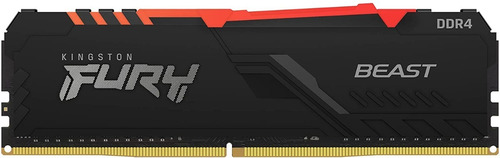 Imagen 7 de 9 de Memoria Ram Ddr4 32gb (2*16) 3600mhz Kingston Fury Beast Rgb