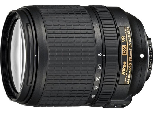 Lente Zoom Nikon Af-s Dx 18-140mm F/3.5-5.6g Ed Vr Renovado