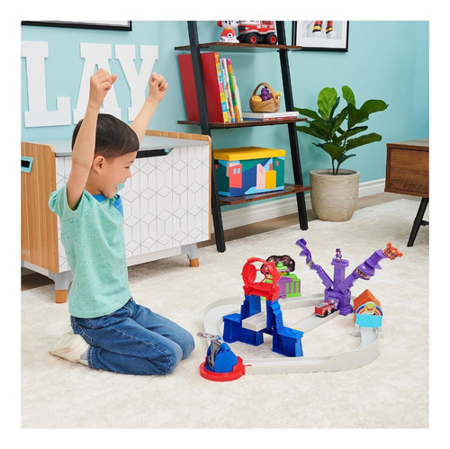 Super Paw Patrol Pista Rescate En La Ciudad True Metal