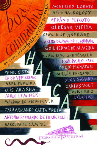 Boa companhia: haicai, de Vários autores. Editora Schwarcz SA, capa mole em português, 2009