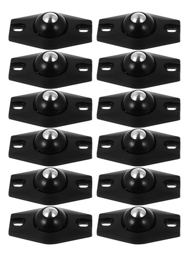 Bote De Basura Con Polea Universal Unit Roller Base, 12 Unid