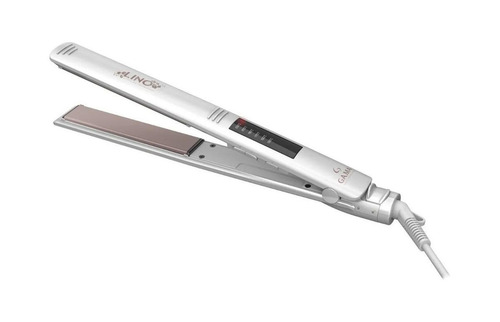 Imagen 2 de 2 de Plancha de cabello GA.MA Italy Elegance Lino Led blanca 110V/220V