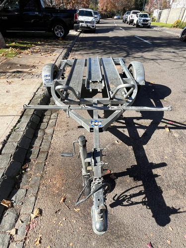 Carro Arrastre Aerovan Para Dos Motos, Perfecto Estado!