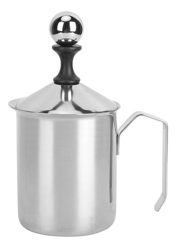 Espumador De Leche De Acero Inoxidable 304 De Doble Capa