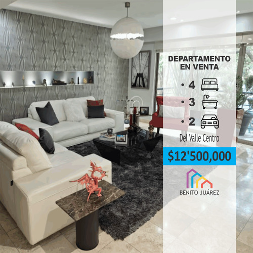 Departamento En Venta En Manuel López Cotilla, Del Valle Cen