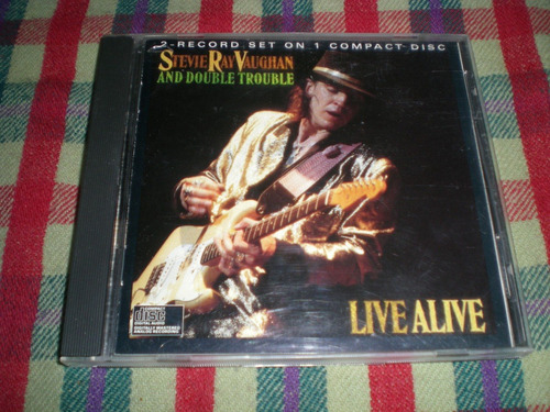 Stevie Ray Vaughan / Live Alive - Cd Made In Usa M1 
