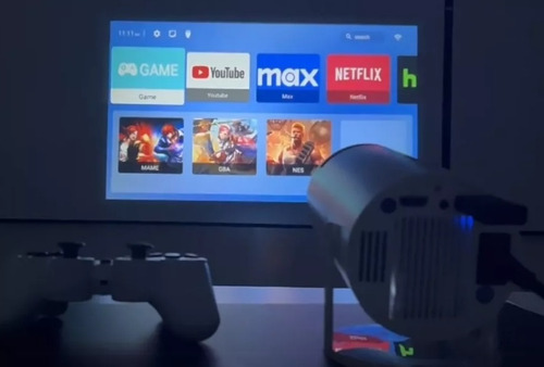 X30 Max 4k - Consola Juegos Retro Con Proyector Tv Box