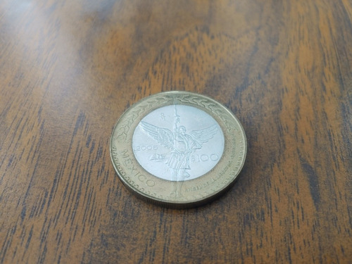 Moneda 100 Pesos Angel De La Libertad Chihuahua (Usado)