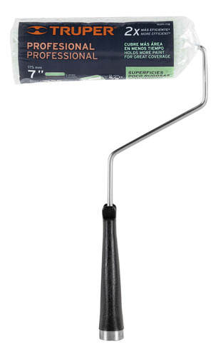 Rodillo Para Pintar 7'' X 5/8'' Superficie Lisa Truper 13880