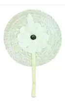 Comprar Abanicos De Palma Artesanal Flor A Mano 100 Piezas