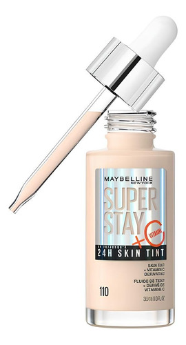 Superstay | Base de maquillaje + Vitamina C | 24h Skin Tint Tono 110 Very Light