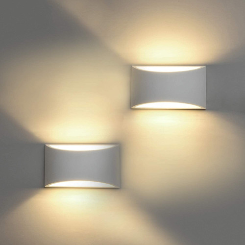 Aplique De Pared Moderno Conjunto De 2 Lámparas De Pared Led