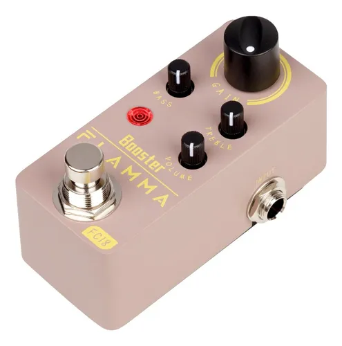 Flamma Booster Fc 18 Mini Pedal Para Guitarra Electrica