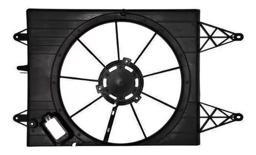 Defletor E Hélice Da Ventoinha Com Ar Vw Gol G5 G6 G7