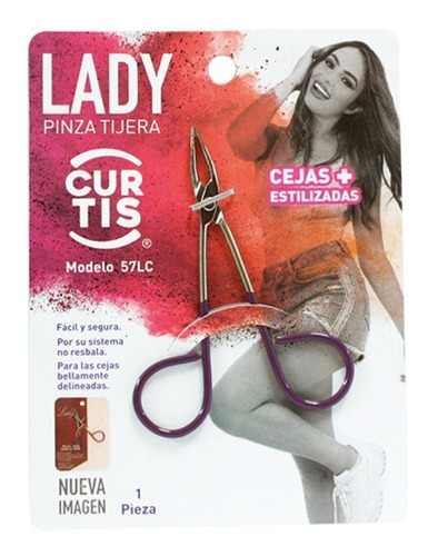 25 Pzs De Maxi Pinza Para Depilar Cejas Lady Curtis