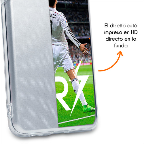 Funda Para Infinix Cristiano Ronaldo Cr7 Real Madrid Cr7 Festejo Hot 50i
