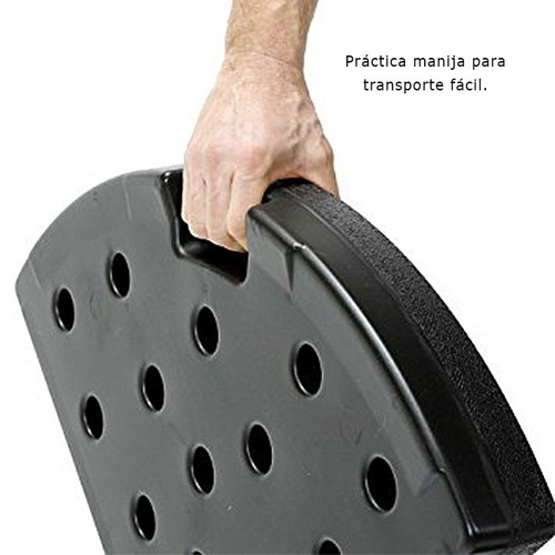 Imagen 4 de 7 de Sombrilla De Pie Lateral + Set De 2 Bases Rellenables Agua