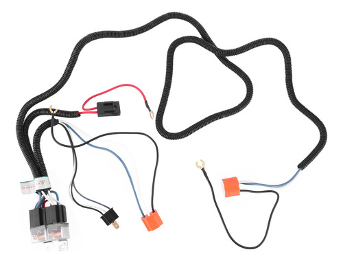 Kit De Fiação De Relé Headlight Booster Harness, 2 Unidades,