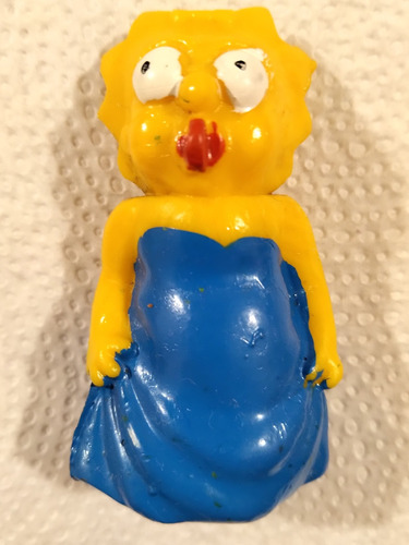 Lote De 2 Muñecos Simpsons - Lisa Y Maggie (6 Cm De Altura)