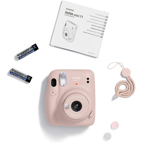 Fujifilm Instax Mini 11 Cámara Blush Rosa + Fuji Instantánea