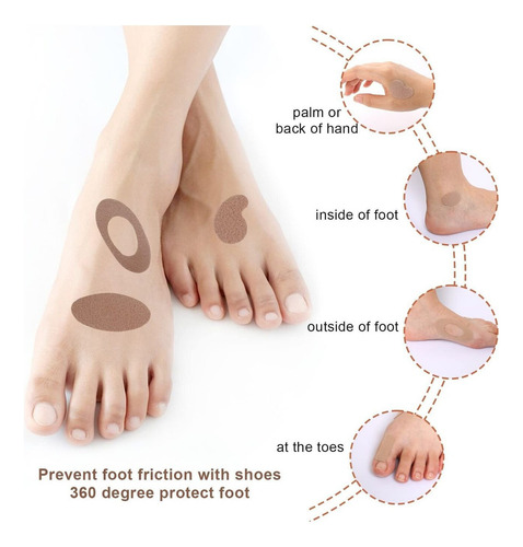 - Juego De Protectores De Parche Y Taloneras H 1 Adecuados