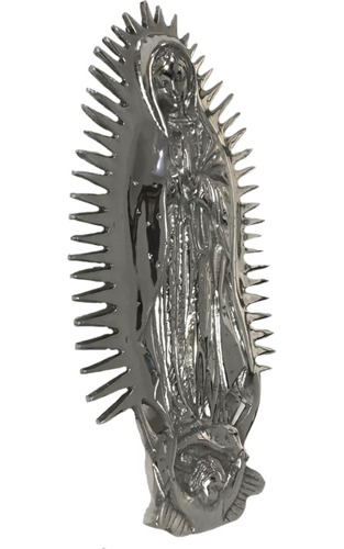 Virgen De Guadalupe Rayos Para Colgar Pewter 