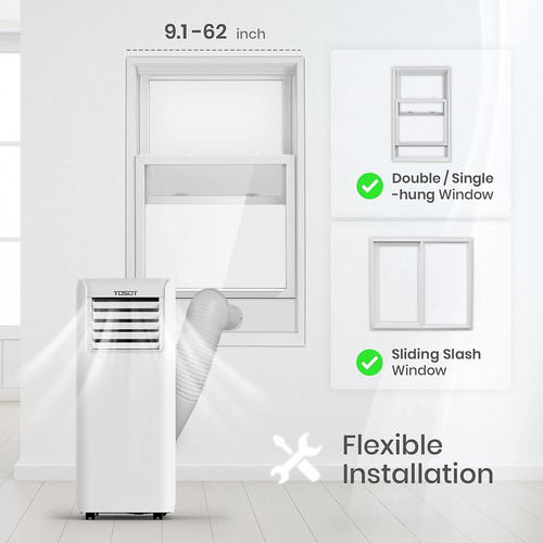 Ar Condicionado Tosot Aovia 8.000 Btu 3 Em 1 Portátil Ac Whi