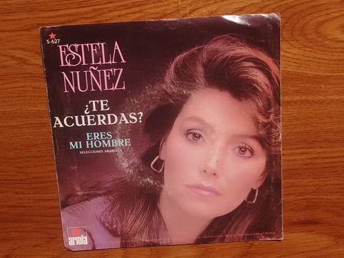 Estela Nuñez. ¿ Te Acuerdas?. Disco Sp Ariola 1981