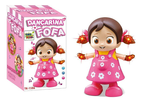 Boneca Dance Girl Musical Com Luz | Dancarina Fofa Infantil