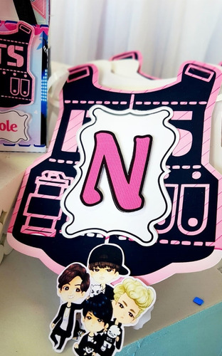 Imagem 2 de 7 de Kit Festa Em Casa Bts